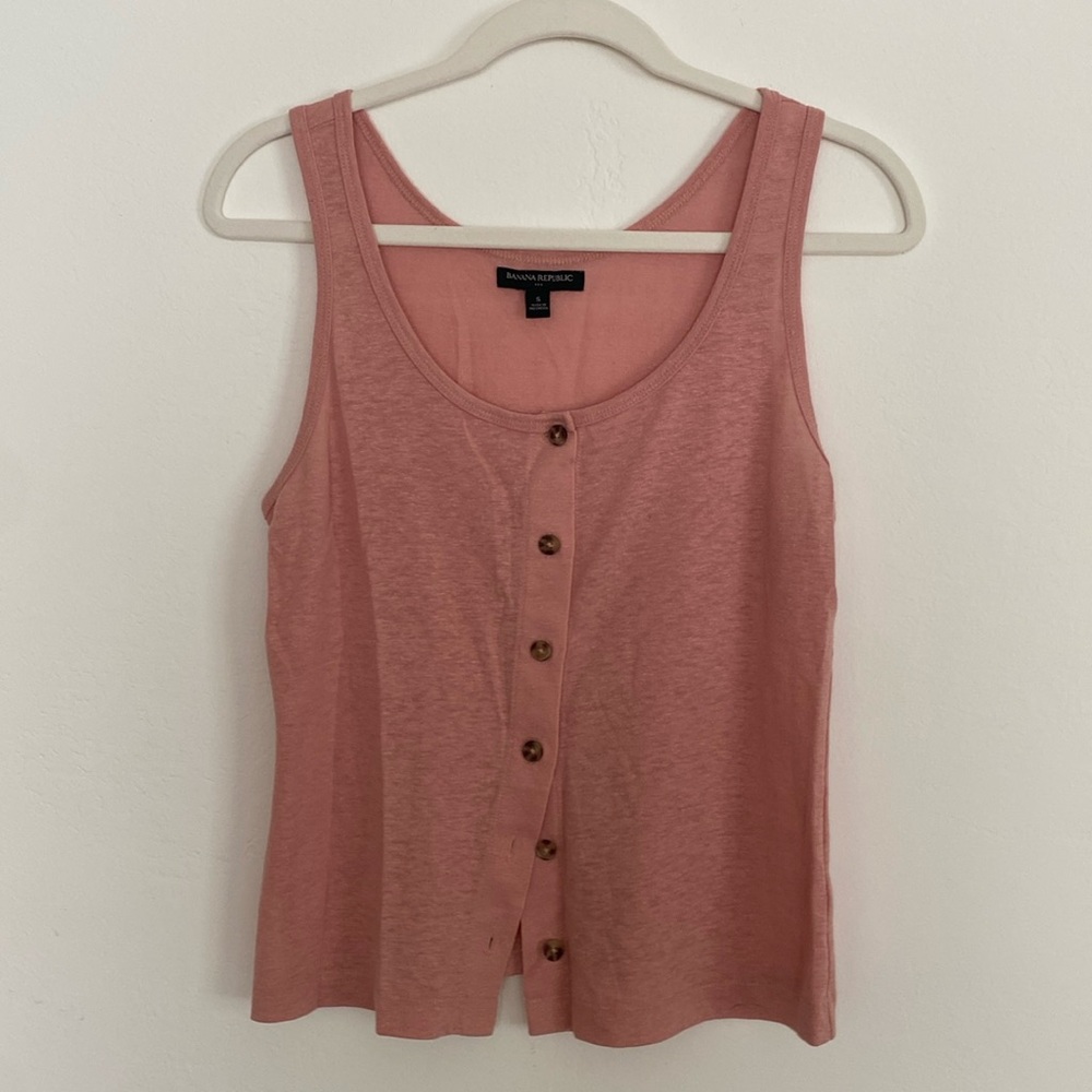 Banana Republic tank top size small pink